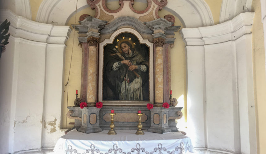 Obnova kapelice sv. Janeza Nepomuka v Idriji