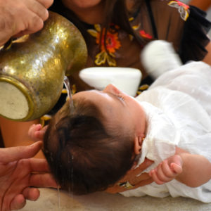 Priprava na krst otroka