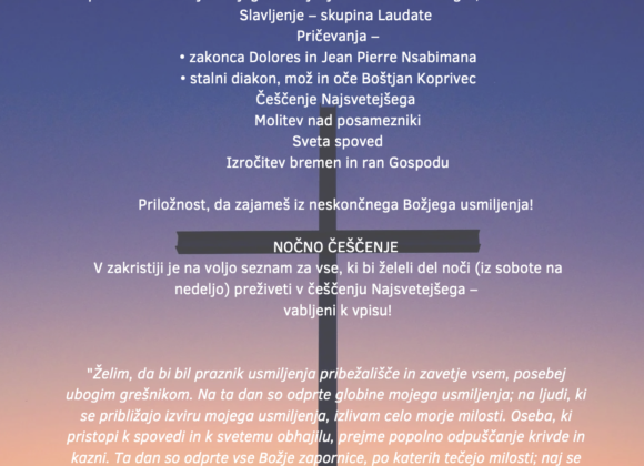 Večer Božjega usmiljenja